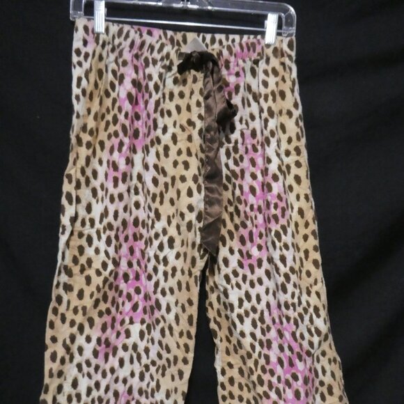 JOE FRESH | medium | 100% Cotton | Leopard Print Pajama Pants - Picture 6 of 16